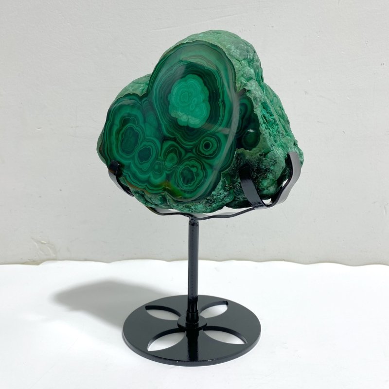 Unique Malachite Specimen With Stand -Wholesale Crystals