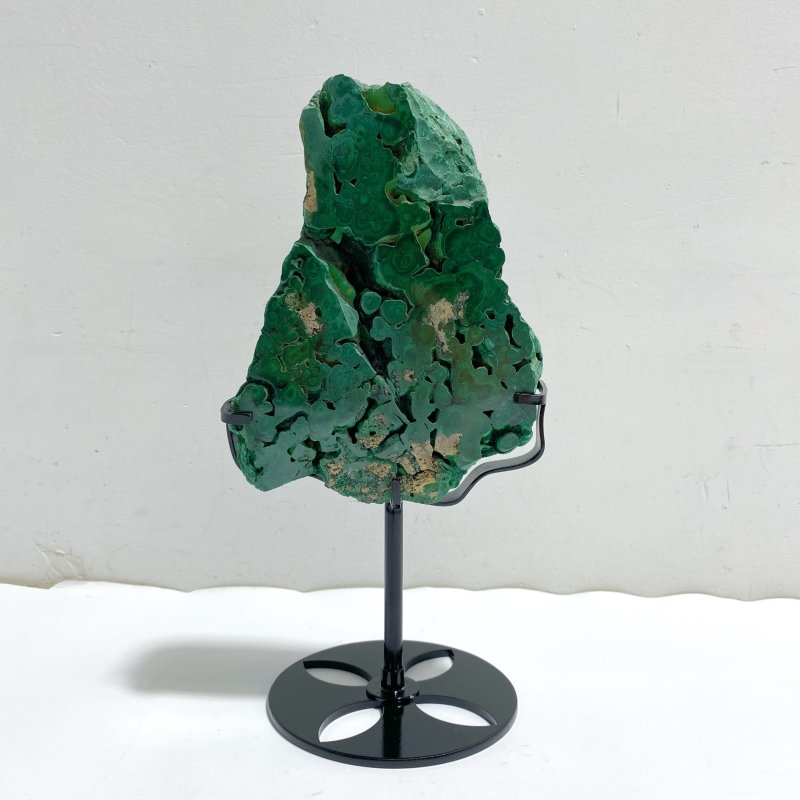 Unique Malachite Specimen With Stand -Wholesale Crystals
