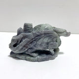 Unique Purple Labradorite Flying Dragon Castle Carving - Wholesale Crystals