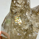 Unique Smoky Quartz Point With Rainbow With Stand - Wholesale Crystals