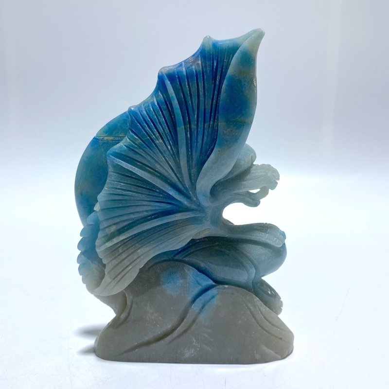 Unique Trolleite Flying Dragon Carving - Wholesale Crystals