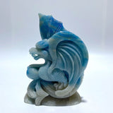 Unique Trolleite Flying Dragon Carving - Wholesale Crystals