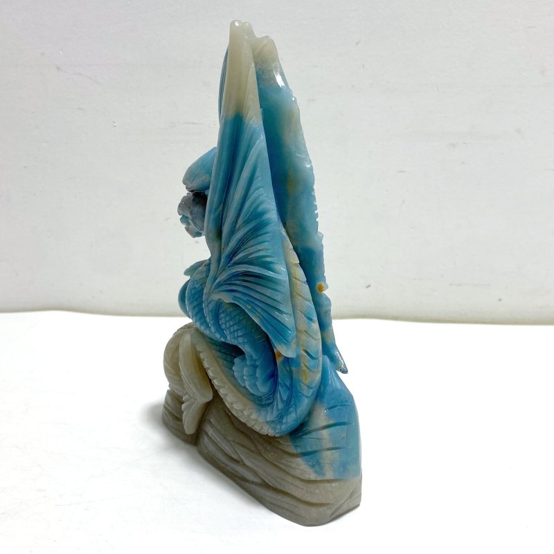 Unique Trolleite Stone Flying Dragon Carving 1 - Wholesale Crystals