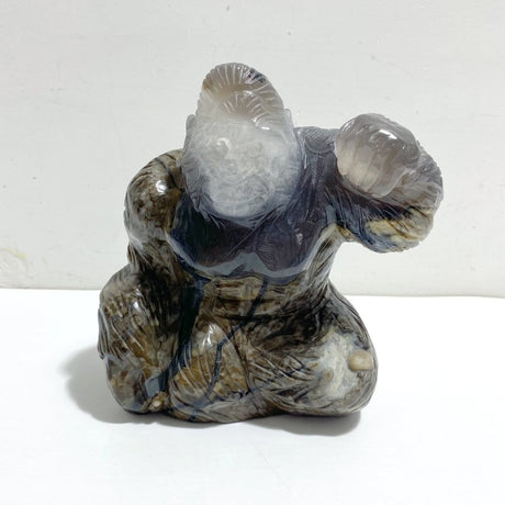 Unique Volcano Agate King Kong Ape Carving 1 - Wholesale Crystals