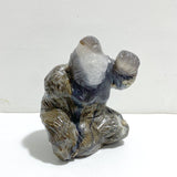 Unique Volcano Agate King Kong Ape Carving 1 - Wholesale Crystals