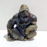 Unique Volcano Agate King Kong Ape Carving 4 -Wholesale Crystals