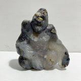Unique Volcano Agate King Kong Ape Carving 6 -Wholesale Crystals