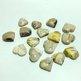 White Mookaite Heart Wholesale - Wholesale Crystals