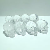 White Smelting Quartz Skull Carving Wholesale - Wholesale Crystals