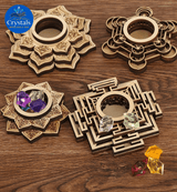 Wooden Crystal Stands 4 (LED not installed) - Wholesale Crystals