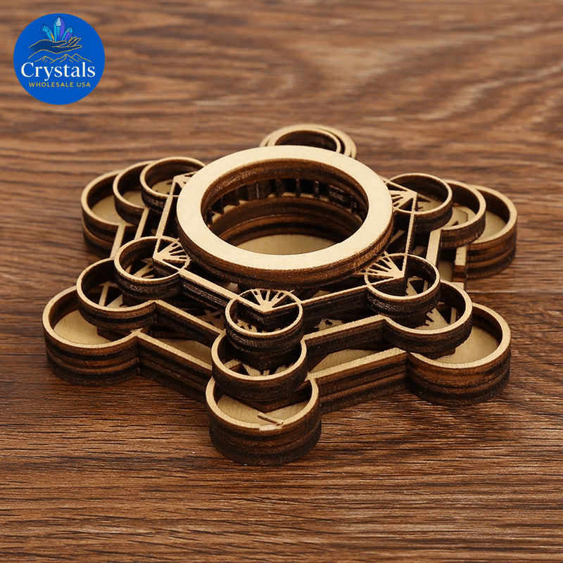 Wooden Crystal Stands 4 (LED not installed) - Wholesale Crystals