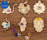 Wooden Crystal Stands (6pcs a set) 5 - Wholesale Crystals