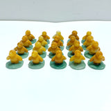 Yellow Agate Duck On Leaf Mini Carving Wholesale - Wholesale Crystals