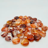 0.6in 1.5cm Fire Quartz Heart