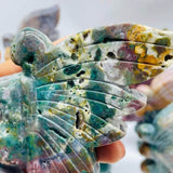 10 Pieces Beautiful Ocean Jasper Butterfly Fairy Carving -Wholesale Crystals