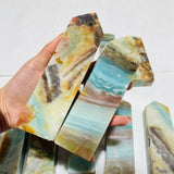 10 Pieces Caribbean Four-Sided Tower Points -Wholesale Crystals