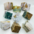 9 Pieces Large Beautiful Ocean Jasper Stand Cube -Wholesale Crystals