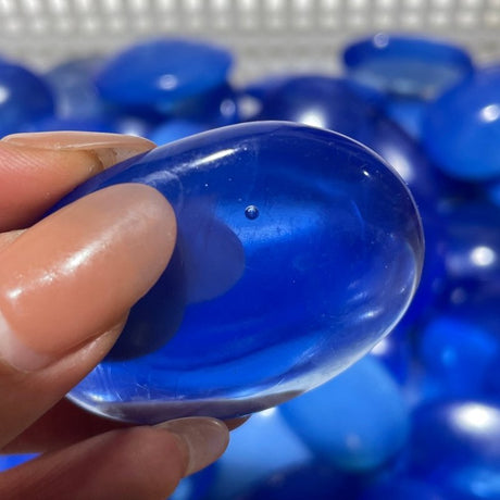 100 Pieces Blue Opalite Palm - Wholesale Crystals