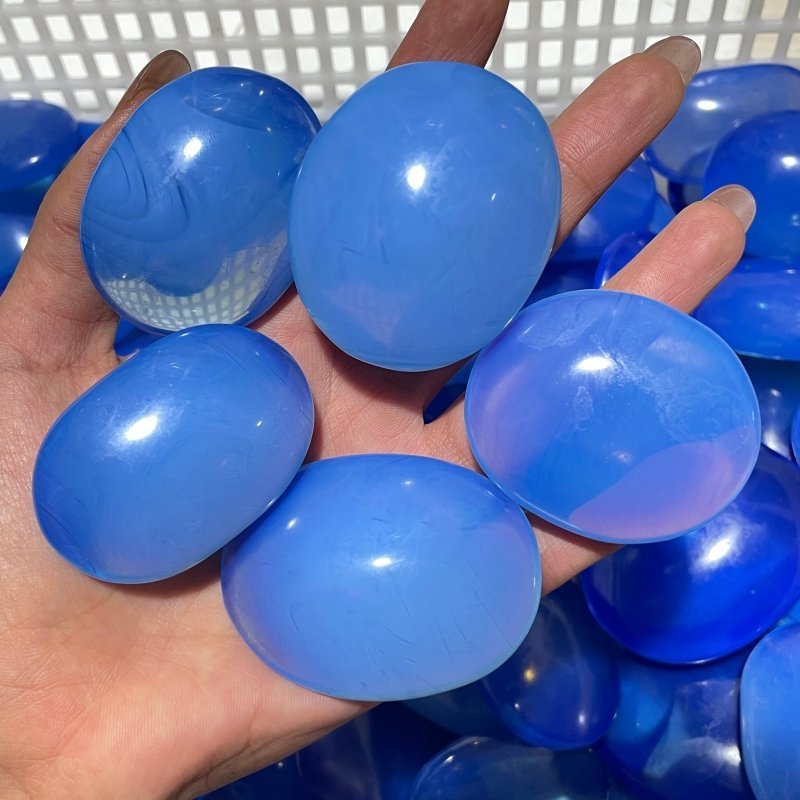 100 Pieces Blue Opalite Palm - Wholesale Crystals