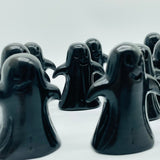 11 Pieces Banded Obsidian Ghost Carving Closeout -Wholesale Crystals