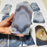 12 Pieces Agate Geode Druzy Tower Point Wholesale -Wholesale Crystals