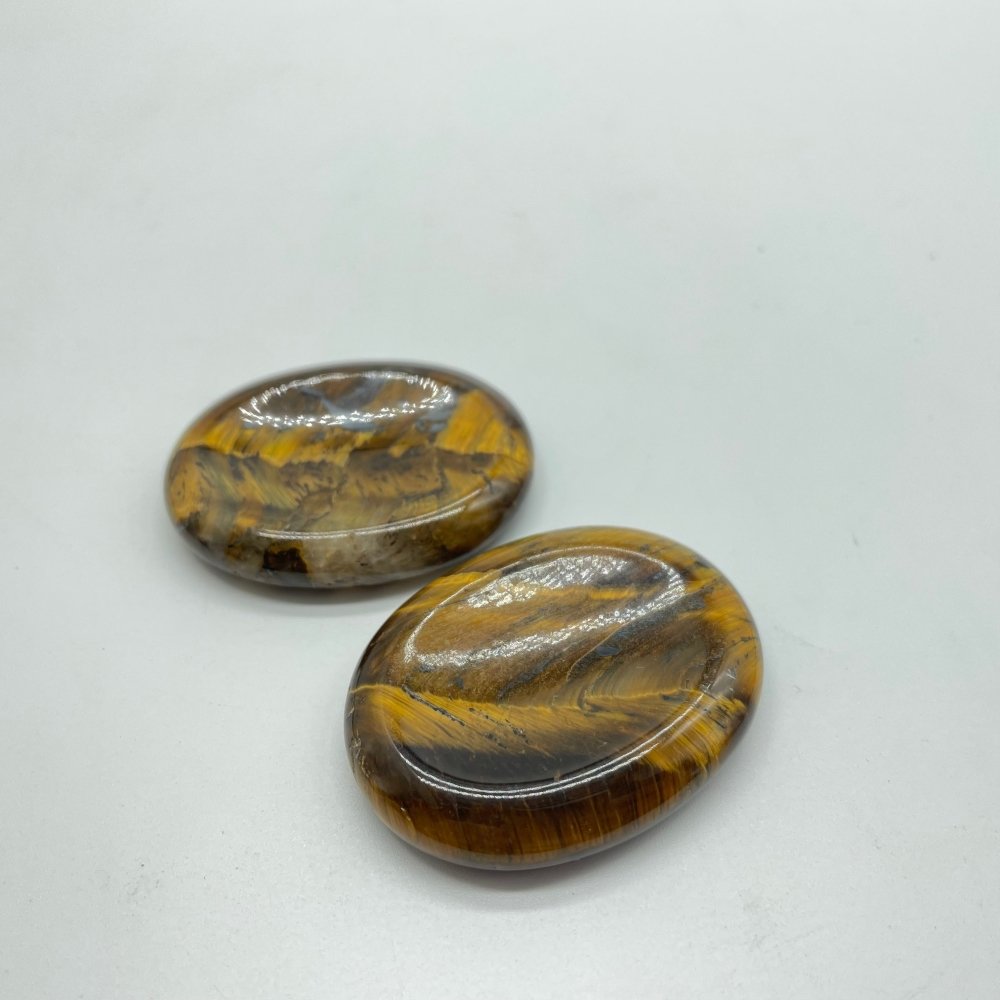 12 Types Worry Stone Clear Quartz Labradorite Tiger Eye Wholesale -Wholesale Crystals