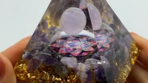 Quartz Amethyst Rose Orgone Pyramid Wholesale -Wholesale Crystals