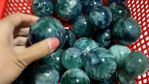 High Quality Feather Fluorite Sphere Ball Wholesale -Wholesale Crystals
