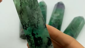 Rare Fluorite Tree Colorful Rainbow Fluorite Tower Point Wholesale -Wholesale Crystals