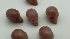Rose Quartz Alien Skull Wholesale -Wholesale Crystals