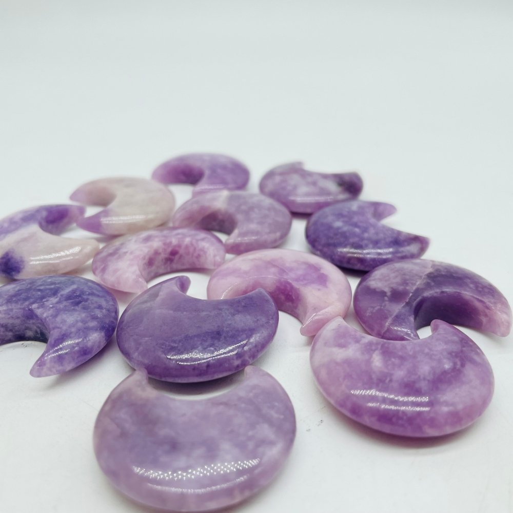 1.2in (3cm) Lepidolite Moon Wholesale -Wholesale Crystals