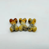 13 Types Mini Dog Bone Wholesale labradorite Lepidolite Ocean Jasper -Wholesale Crystals