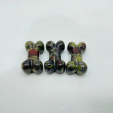 13 Types Mini Dog Bone Wholesale labradorite Lepidolite Ocean Jasper -Wholesale Crystals