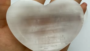 High Quality Selenite Heart Bowl Shallow Bowl Wholesale -Wholesale Crystals