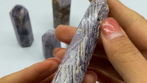Violet Fluorite Tower Point Wholesale -Wholesale Crystals