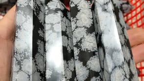 Snowflake Obsidian Tower Point Wholesale -Wholesale Crystals