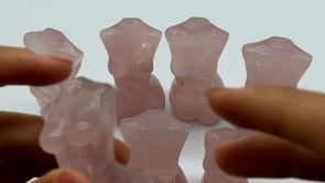 Natural Rose Quartz Goddess Carving Wholesale -Wholesale Crystals