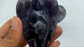 Chevron Amethyst Angel Carving Wholesale -Wholesale Crystals