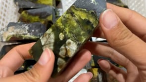 Pyrite Symbiosis Mixed Phantom Tower Point Wholesale -Wholesale Crystals