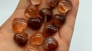 Mini Fire Quartz Heart DIY Pendant Wholesale -Wholesale Crystals