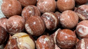 Red Dali Jasper Spheres Wholesale