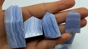 Blue Lace Agate Free Form Point Wholesale -Wholesale Crystals