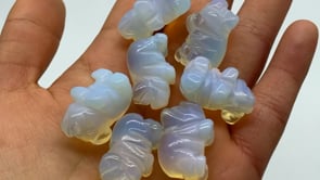Opal (man made) Pig Carving Animal Wholesale -Wholesale Crystals