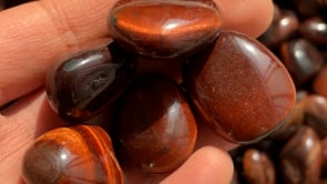 Red Tiger Eye Tumbled Wholesale -Wholesale Crystals