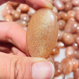 138 Pieces High Quality Sunstone Small Tumbled DIY Pendant -Wholesale Crystals