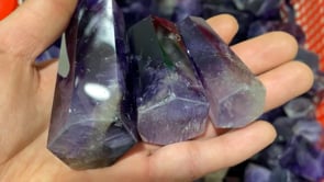 High Quality Deep Purple Amethyst Tower Point Wholesale -Wholesale Crystals