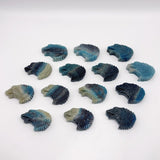 14 Pieces Trolleite Stone Eagle Head Carving -Wholesale Crystals