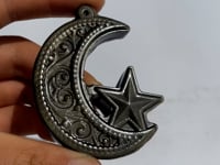 Gold Sheen Obsidian Star Moon Carving Wholesale -Wholesale Crystals