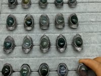4 Types Moss Agate Ring Wholesale -Wholesale Crystals