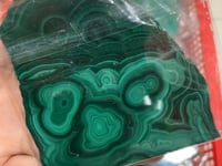 Polished malachite slab -Wholesale Crystals